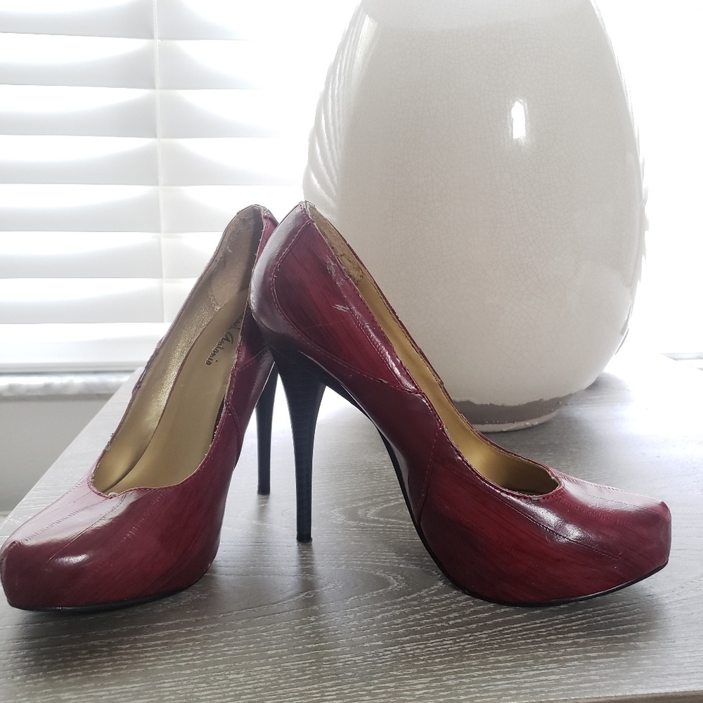 Victoria's Secret Red Stiletto Heals